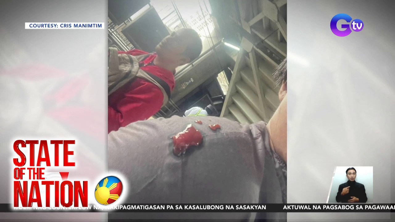 Paglalalgay ng ketchup sa mga target nakawan, modus daw ng ilang nambibiktima sa loob ng MRT | SONA