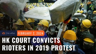 Hong Kong court convicts 4 for rioting after 2019 legislature storming