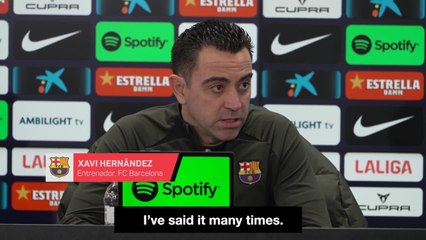 "It's not mental health or media criticism...I’m leaving because we’re not meeting expectations" -Xavi