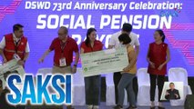 250 beneficiary, buena manong tumanggap ng dagdag-pension para sa mga indigent senior citizen | Saksi