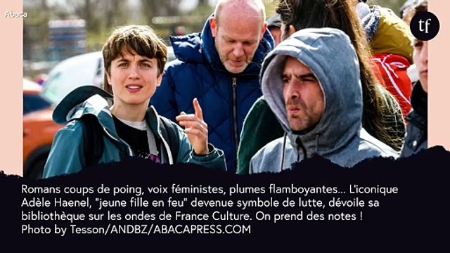 Quels sont les livres préférés d'Adèle Haenel ? Elle dévoile sa bibliothèque !