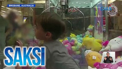 Batang lalaki, na-trap sa loob ng claw machine | Saksi
