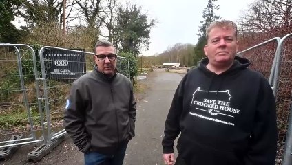 The Crooked House - six months after its destruction