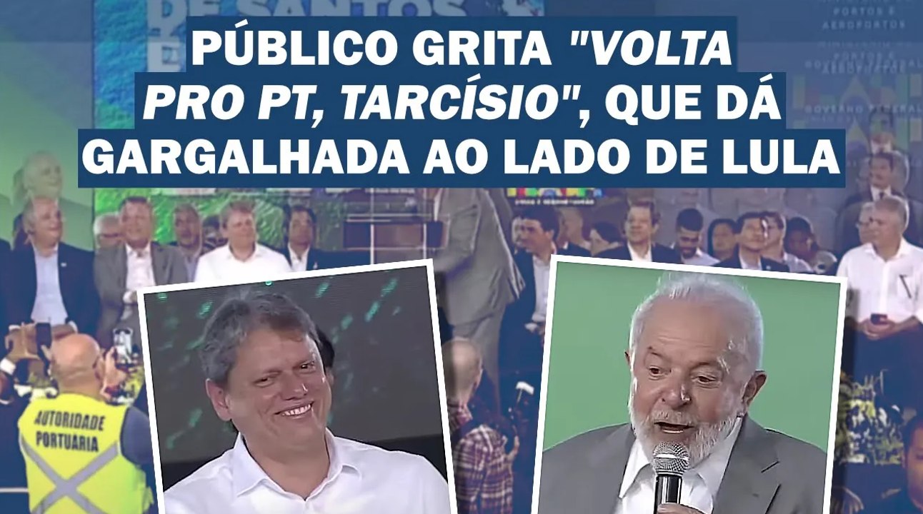 LULA CHAMA TARCÍSIO PARA PALANQUE E ENFURECE OS BOLSONARISTAS NAS REDES | Cortes 247