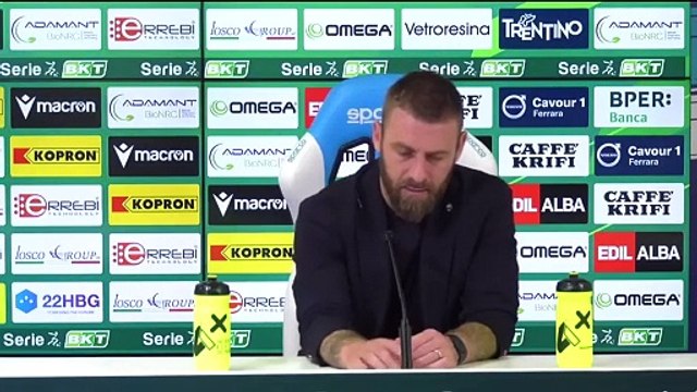 De Rossi e quella dedica della vittoria della Spal ai familiari di Francesco Valdiserri: «Nulla può lenire il dolore. Da padre sono sconvolto»