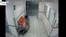 Aprilia, il momento in cui la donna abbandona il neonato in ospedale: il video delle telecamere di sorveglianza