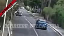 Il video mai visto dello scontro tra il suv e la Smart a Casal Palocco. La reazione di Matteo Di Pietro