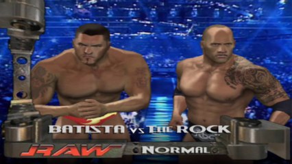 WWE Raw 2 Batista vs The Rock | XBOX CXBXR emulator