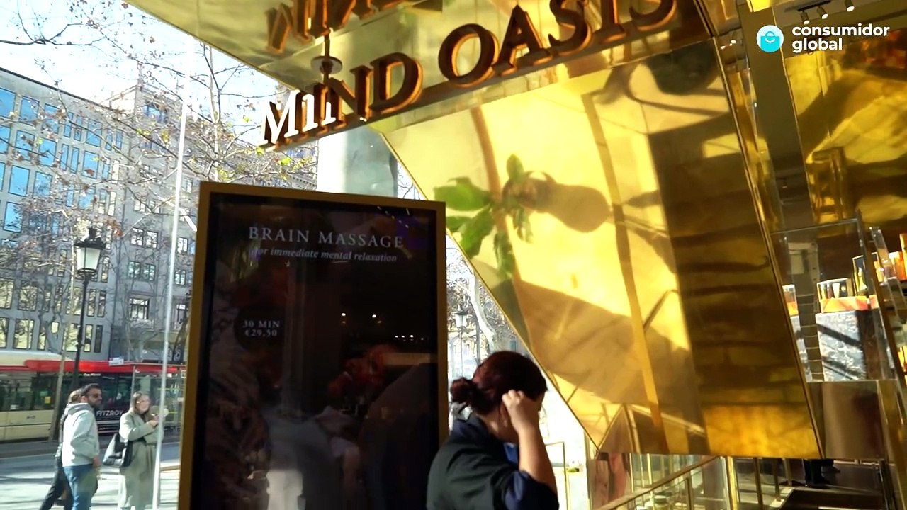 Masaje mental en el primer espai inmersivo de Rituals