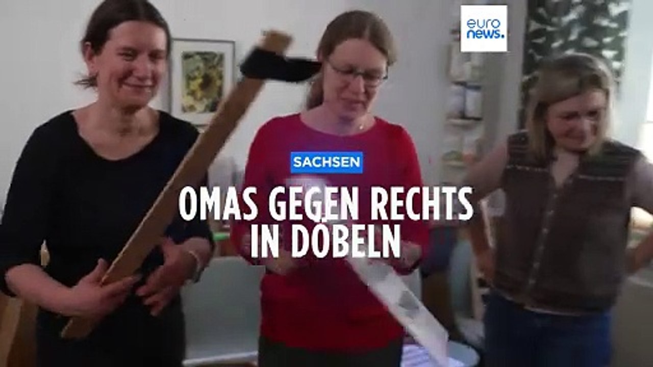 'Omas gegen Rechts' in Sachsen: keine Angst vor der AfD