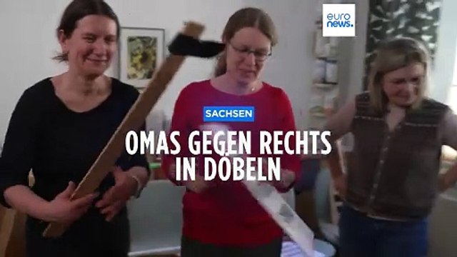 Omas gegen Rechts in Sachsen: keine Angst vor der AfD