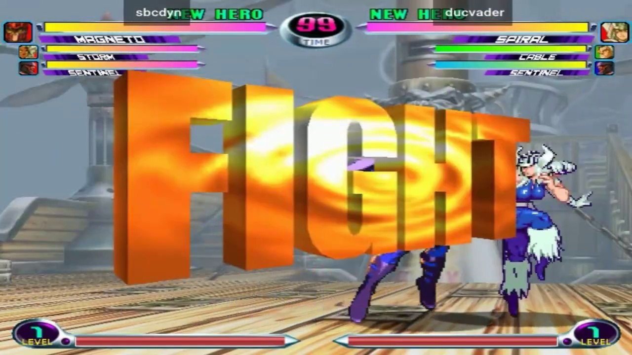 sbcdyn vs ducvader - Marvel vs Capcom 2_ New Age of Heroes