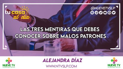 Las Tres Mentiras que Debes Conocer sobre Malos Patrones