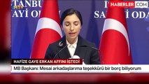 Merkez Bankası Başkanı Hafize Gaye Erkan, Cumhurbaşkanı Erdoğan'dan görevden affını istedi