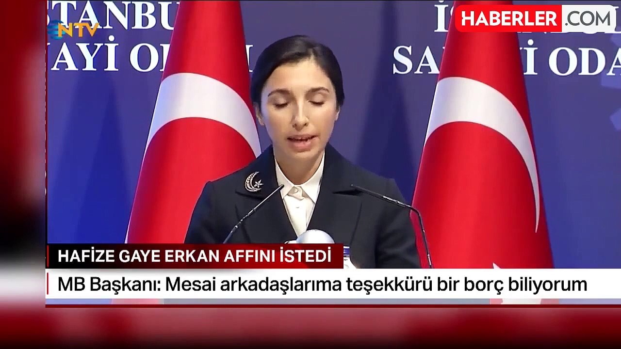 Merkez Bankası Başkanı Hafize Gaye Erkan, Cumhurbaşkanı Erdoğan'dan görevden affını istedi