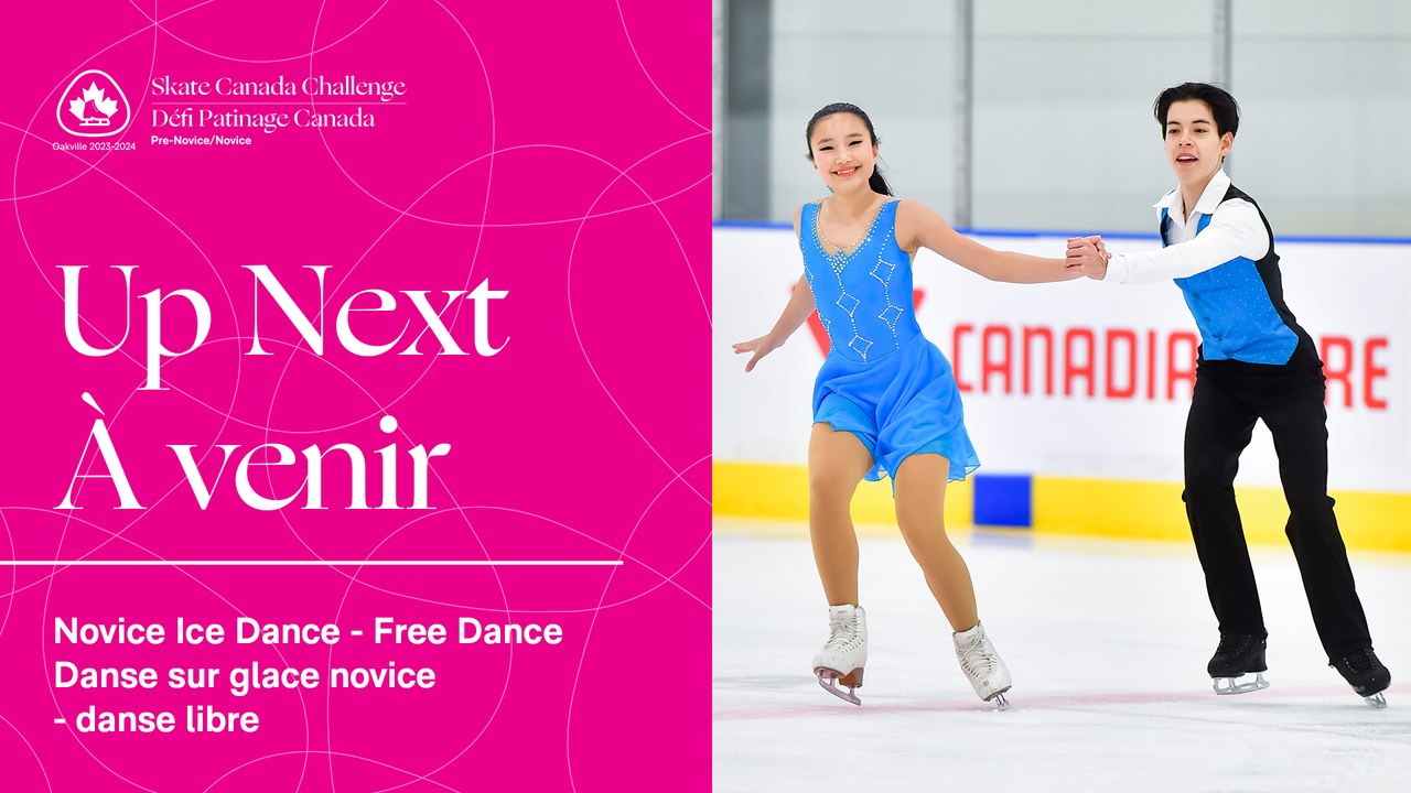 Novice Free Dance RINK 2 20232024 SKATE CANADA CHALLENGE PRE