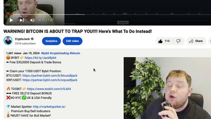 ❌ BITCOIN DUMPING!!!! DO THIS NOW!!!!!!