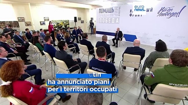 Ucraina, Putin non ha vinto ma annuncia piani a lungo termine per i territori occupati