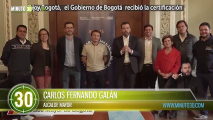 Bogotá recibió Certificación Oro What Works Cities por aprovechamiento de datos