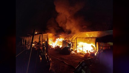 경남 하동 농막에서 불...2천5백여만 원 재산피해 / YTN