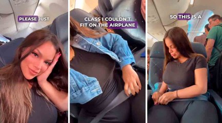 Kuuluisa lanteistaan, vaikuttaja kampanjoi lentokoneen isompien istuinten puolesta