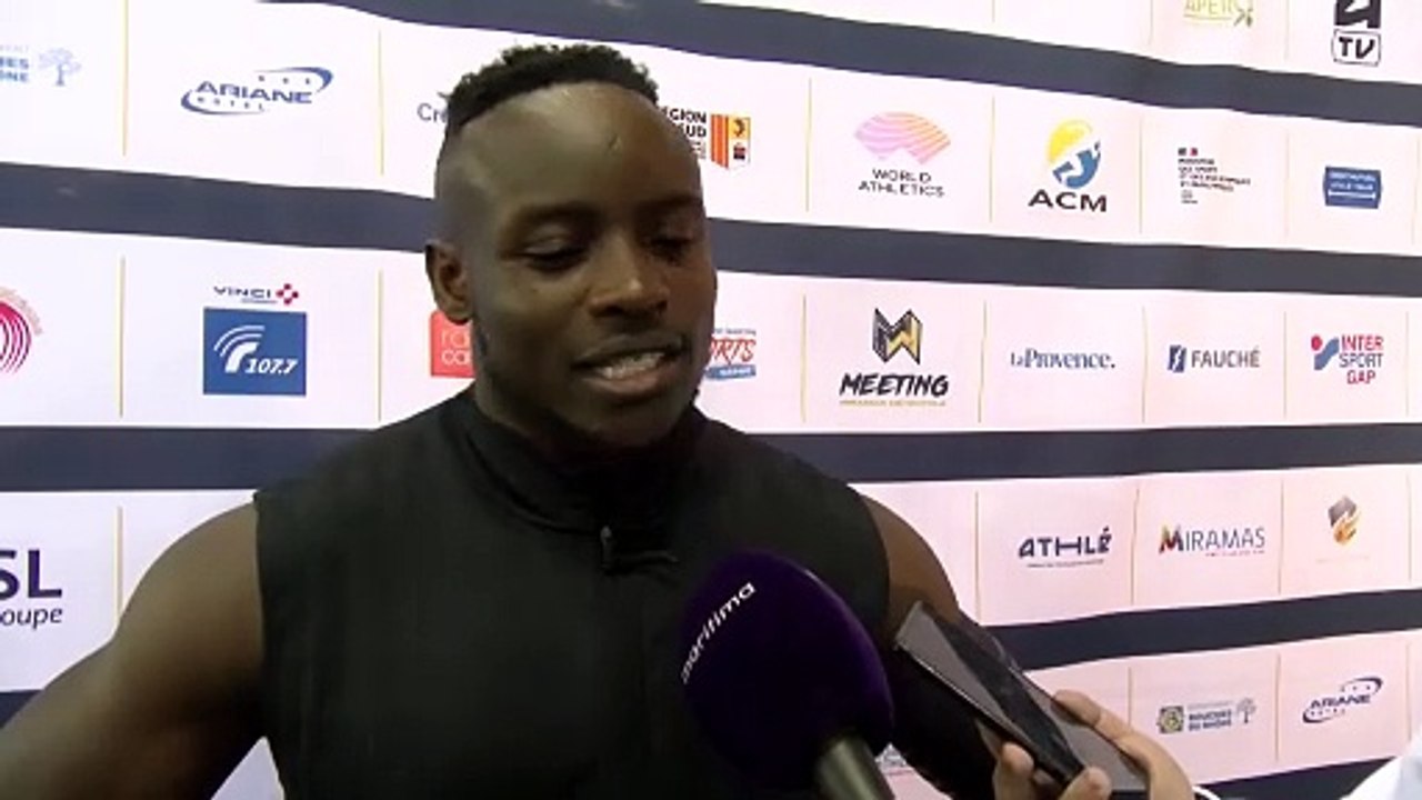 Ferdinand Omanyala remporte le 60m au 5e Meeting Elite de Miramas