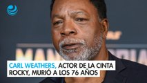 Carl Weathers, actor de la cinta Rocky, murió a los 76 años