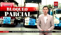 Transportistas planean bloqueo parcial en la Autopista México-Querétaro