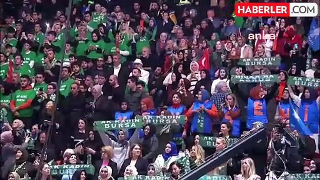 Erdoğan, Bursa'da 17 ilçenin belediye başkan adaylarını açıkladı