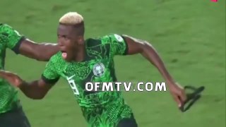 Nigeria vs Angola (1-0), Ademola Lookman Goal, Victor Osimhen Goal at AFCON 2023/2024