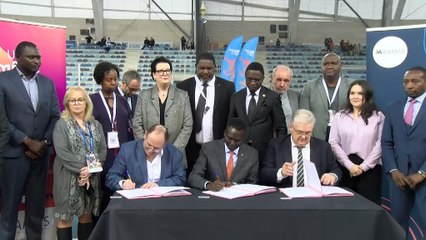 Images maritima partenariat Comite olympique Kenya