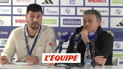 Luis Enrique : « Dans douze jours, on sera peut-être tous morts » - Foot - L1 - PSG