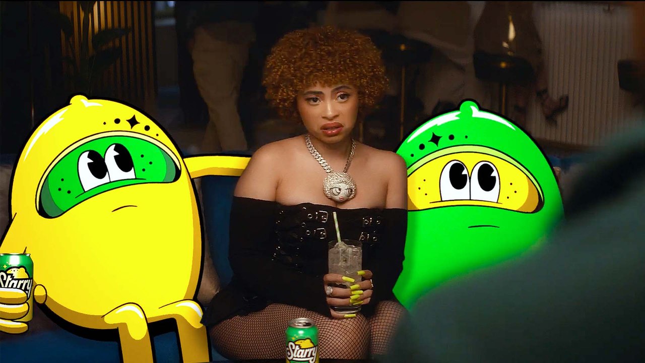 Starry "Love Triangle" Super Bowl 2024 Commercial with Ice Spice