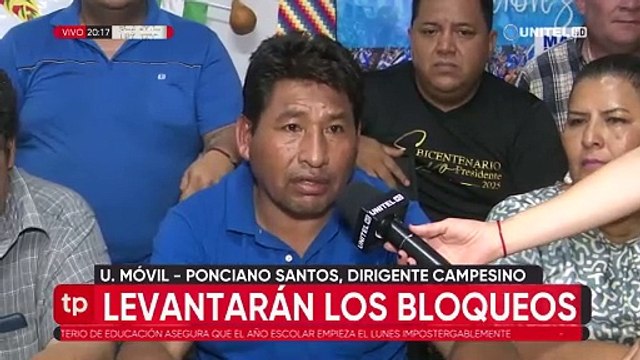 ​Campesinos ‘evistas’ anuncian que se levantan los bloqueos a nivel nacional