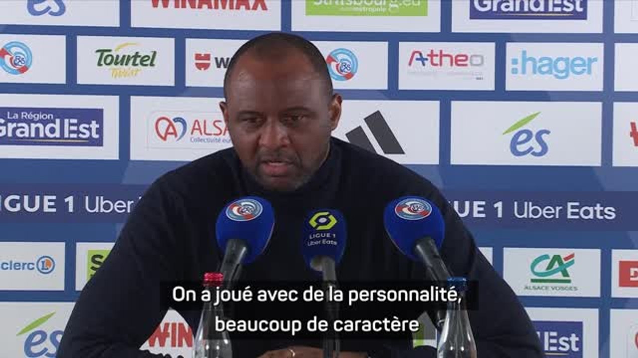 Strasbourg - Vieira : "De la frustration"