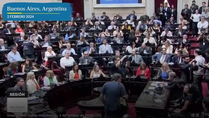 Aprobación en lo general de la ley ómnibus