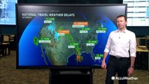 Storms to cause travel problems in parts of the US this Saturday