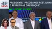 Lula: “Estranhei Tarcísio trabalhando com Bolsonaro”; Dora Kramer e Vilela analisam