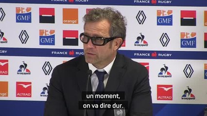 Bleus - Galthié : “Prendre le temps de digérer d’abord”