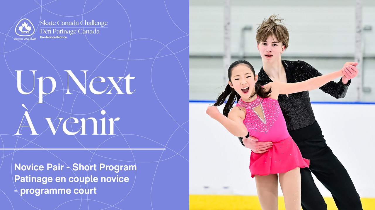 Novice Pair Short - RINK 2  - 2023-2024 SKATE CANADA CHALLENGE – PRE-NOVICE/NOVICE (8)