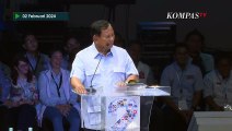 [FULL] Pidato Politik Prabowo di Apel Akbar TKN Muda: Di Belakang Saya Ada Kekuatan Besar