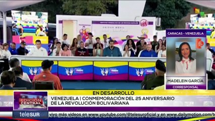 Edición Central 02-02: Venezolanos celebran 25 años de la juramentación de Chávez