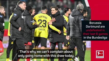 Terzic disappointed with Dortmund in Heidenheim draw
