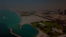 Dubai, United Arab Emirates  - by drone [4K]