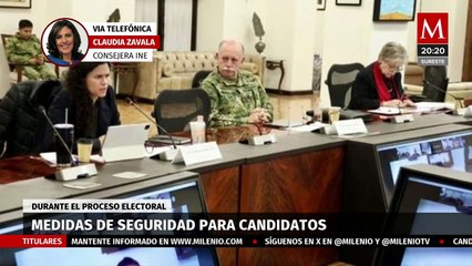 ¿Qué medidas de seguridad tienen los candidatos durante el proceso electoral?