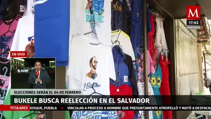 Elecciones en El Salvador; Bukele busca la reelección