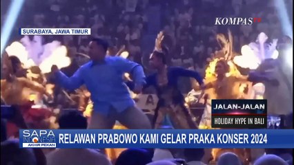 Intip Gelaran Praka Konser 2024, Ribuan Relawan Prabowo Kami Jatim Ikut Meriahkan Acara