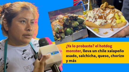 ¿Tradicional o Monster? Así son los famosos hot dogs del Malecón de Veracruz