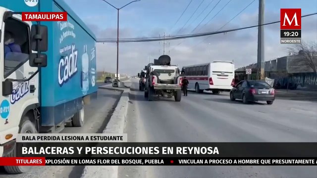 Se registra nueva ola de violencia con balaceras y persecuciones en Reynosa, Tamaulipas