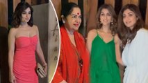 Shamita Shetty के बर्थडे पर Shilpa Shetty और Raj Kundra परिवार के साथ एक साथ आए नजर